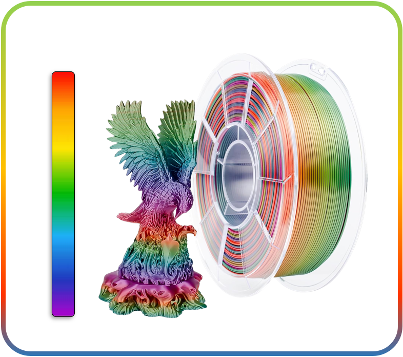 Gökkuşağı PLA+ Filament