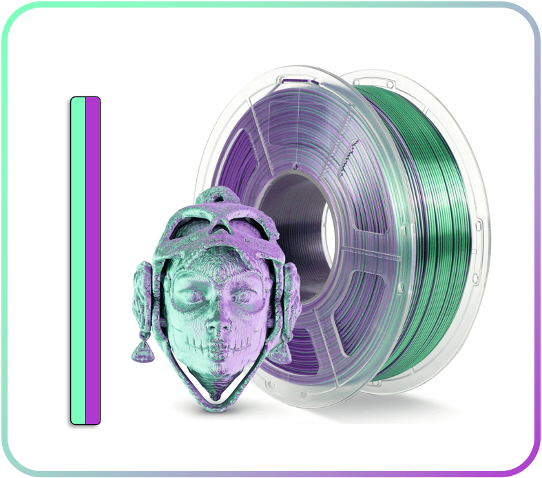 Çift Renkli PLA+ Filament